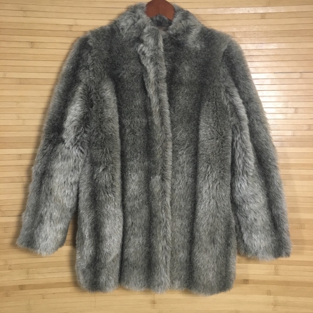 Vintage PIERRE CARDIN Dark Brown Raccoon Fur Coat